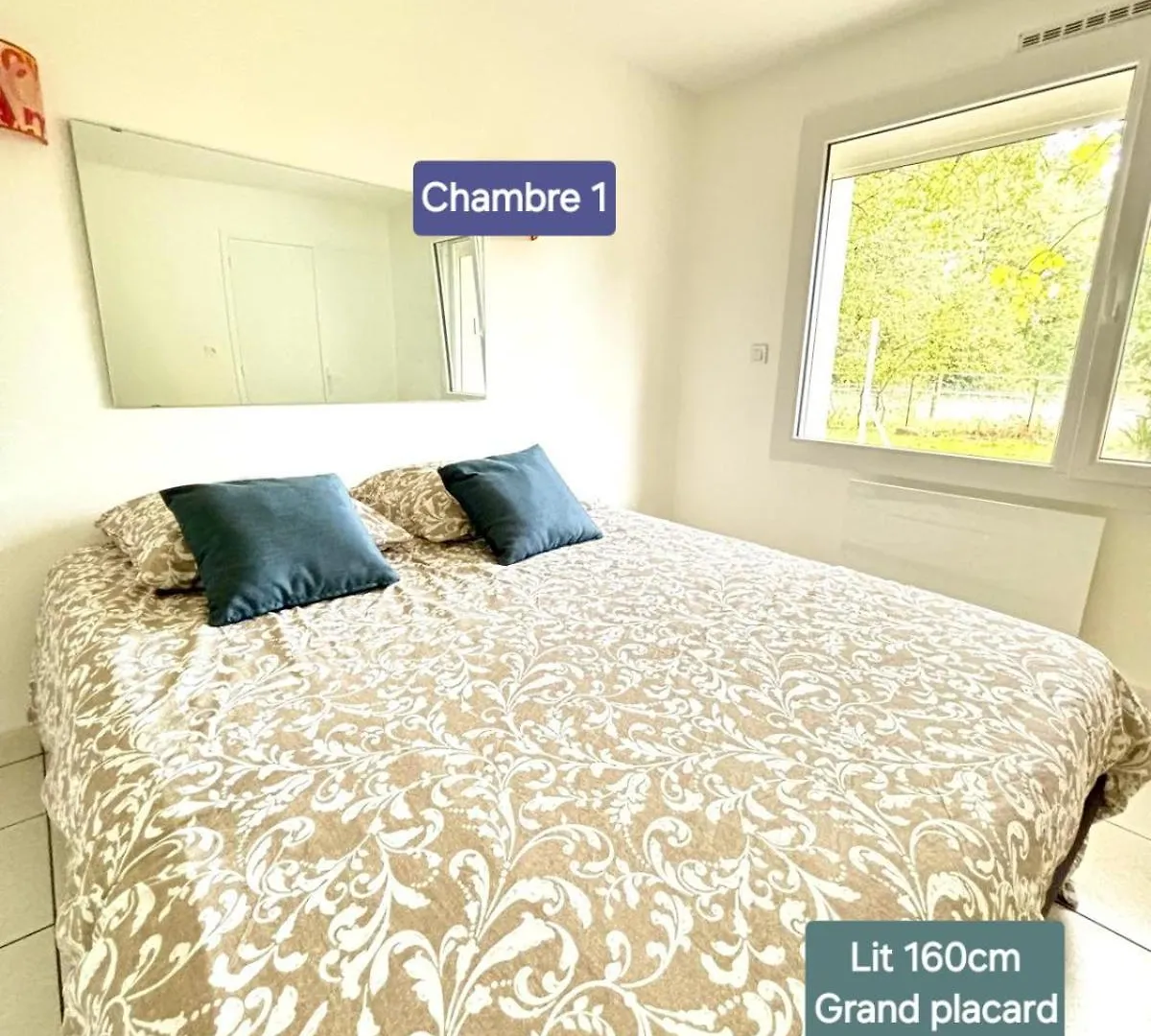 Le Charmant T3 Avec Jardin Prive Flourens